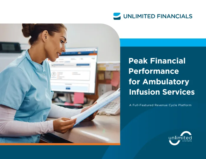 Ambulatory Infusion brochure cover