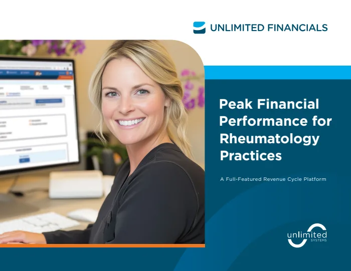Rheumatology brochure cover